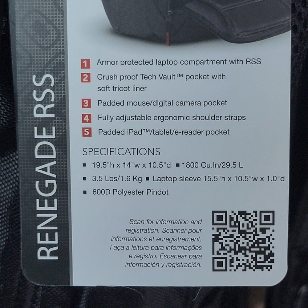 OGIO Ac Renegade Rss Backpack Pack - Picture 12 of 12